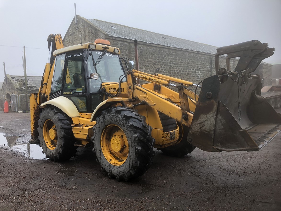 Digger JCB 4CX Sitemaster